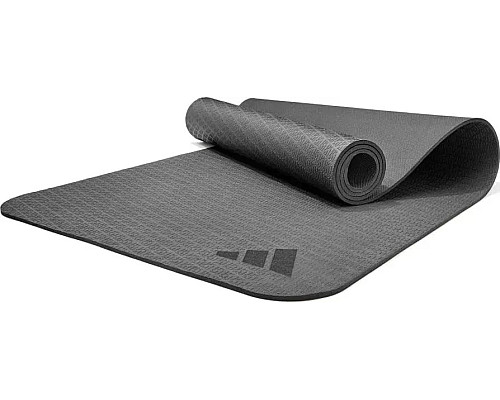 Килимок для йоги Adidas 183 х 61 х 0,6 см, чорний
