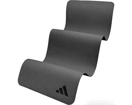 Килимок для йоги Adidas 183 х 61 х 0,6 см, чорний