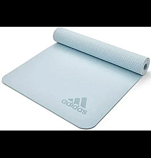 Килимок для йоги Adidas Premium Yoga Mat 5 мм, блакитний