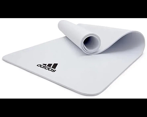 Килимок для йоги Adidas Yoga Mat 8 мм, білий
