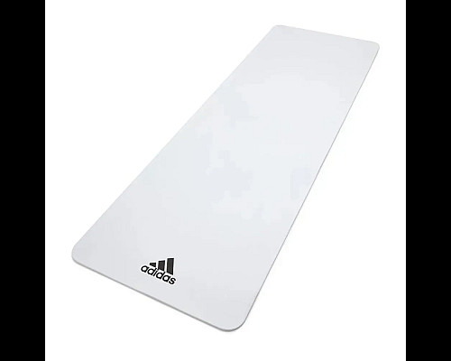 Килимок для йоги Adidas Yoga Mat 8 мм, білий