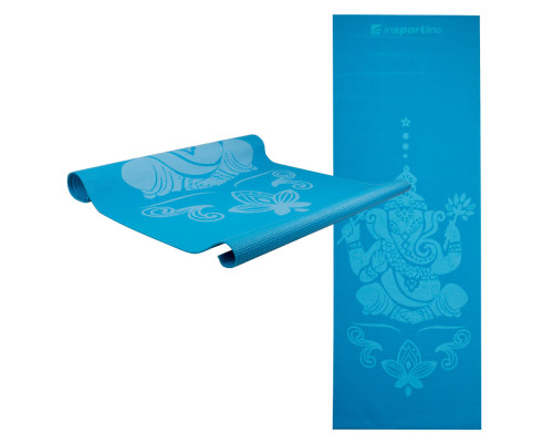 Килимок для йоги inSPORTline Spirit 172x61x0,3 cm - синій