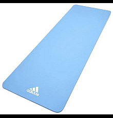 Килимок для йоги Adidas Yoga Mat 8 мм, блакитний