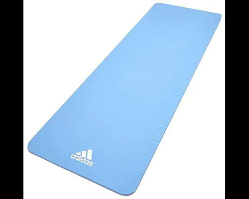 Килимок для йоги Adidas Yoga Mat 8 мм, блакитний