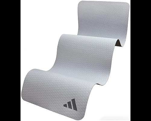 Килимок для йоги Adidas Yoga Mat 4 мм, сірий