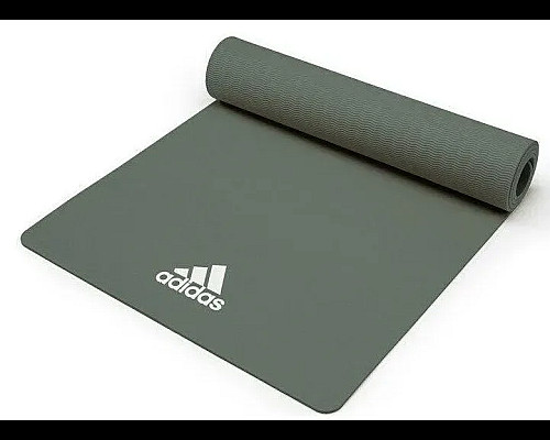 Килимок для йоги Adidas Yoga Mat 8 мм, темно-зелений