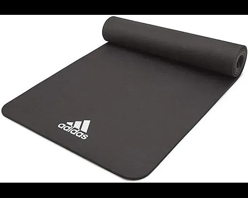 Килимок для йоги Adidas Yoga Mat 8 мм, чорний