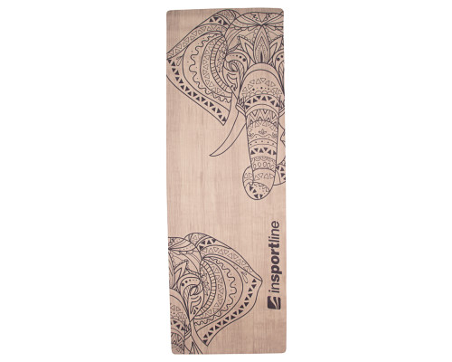 Килимок для йоги inSPORTline Sunshine 183x61x0,4 cm - бежевий Килимок для йоги inSPORTline Sunshine 183x61x0,4 cm - бежевий