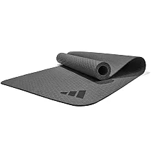 Килимок для йоги Adidas Yoga Mat 4 мм, сірий