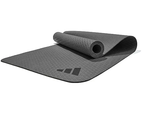 Килимок для йоги Adidas Yoga Mat 4 мм, сірий