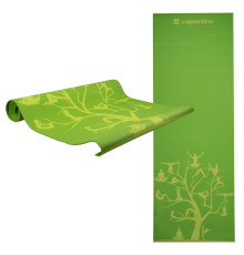 Килимок для йоги inSPORTline Spirit 172x61x0,3 cm - зелений
