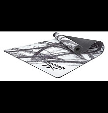 Килимок для йоги Reebok Natural Rubber Yoga Mat 32 мм, біло-сірий