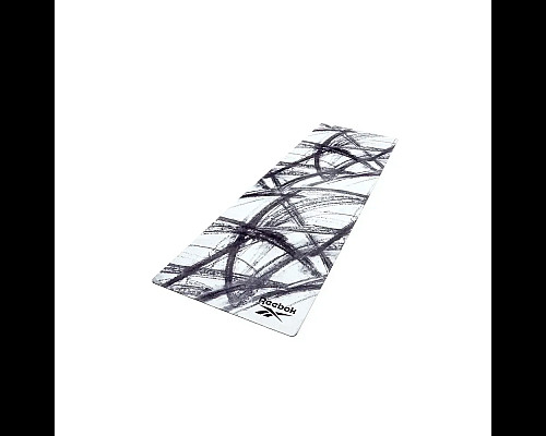 Килимок для йоги Reebok Natural Rubber Yoga Mat 32 мм, біло-сірий