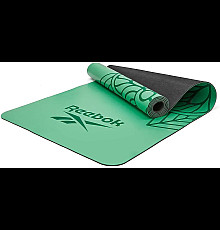 Килимок для йоги Reebok Natural Rubber Yoga Mat 4 мм, зелений