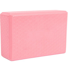 Кубик для йоги Pure2Improve YOGABLOCK рожевий