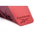Двосторонній килимок для йоги Reebok Double Sided  6 мм, фіолетово-кораловий