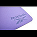 Килимок для йоги Reebok Double Sided 6 мм, фіолетово-рожевий