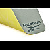 килимок для йоги Reebok Double Sided 6 мм, зелено-жовтий