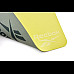 килимок для йоги Reebok Double Sided 6 мм, зелено-жовтий