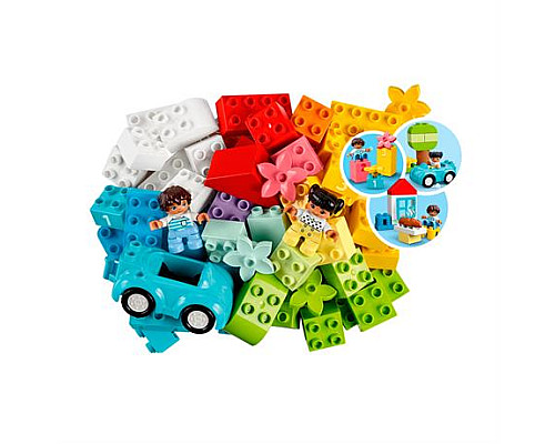 Конструктор LEGO DUPLO Classic Коробка з кубиками 65 ел. (10913) Конструктор LEGO DUPLO Classic Коробка з кубиками 65 ел. (10913)