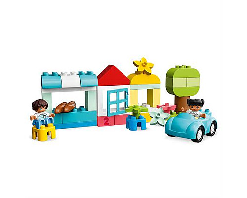 Конструктор LEGO DUPLO Classic Коробка з кубиками 65 ел. (10913) Конструктор LEGO DUPLO Classic Коробка з кубиками 65 ел. (10913)