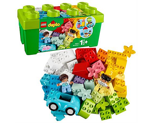 Конструктор LEGO DUPLO Classic Коробка з кубиками 65 ел. (10913) Конструктор LEGO DUPLO Classic Коробка з кубиками 65 ел. (10913)
