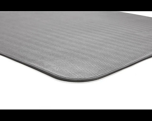 Килимок для йоги Reebok Double Sided 6 мм, чорно-сірий