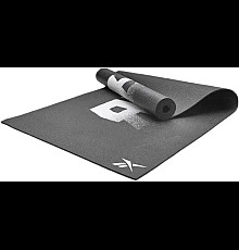 Двосторонній килимок для йоги Reebok Yoga Mat 4 мм,чорний