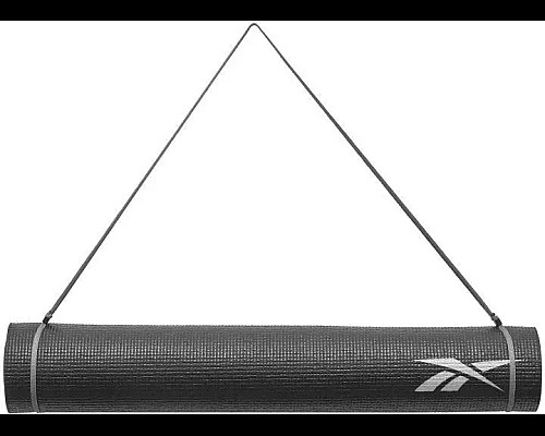 Двосторонній килимок для йоги Reebok Yoga Mat 4 мм,чорний