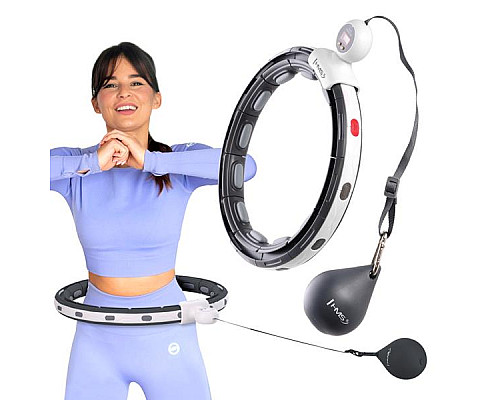 Набір обруч магнітний HHM15 з обтяженням + лічильник HMS + пояс для талії BR163&nbsp;