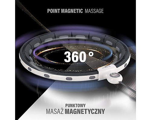 Набір обруч магнітний HHM15 з обтяженням + лічильник HMS + пояс для талії BR163&nbsp;