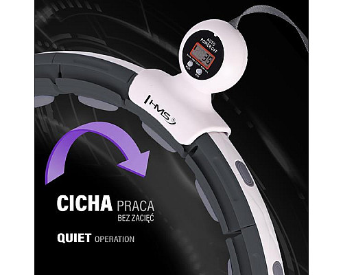 Набір обруч магнітний HHM15 з обтяженням + лічильник HMS + пояс для талії BR163&nbsp;