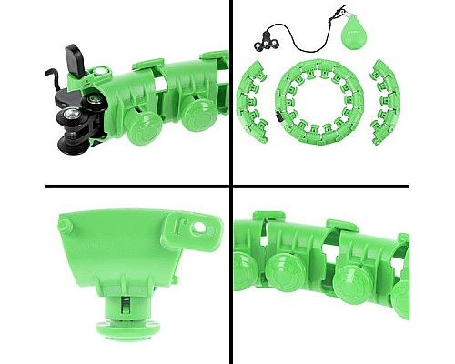 Обруч з вагою HMS HHW01 зелений