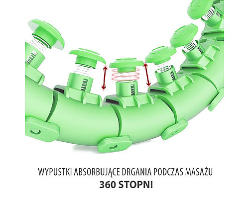 Обруч з вагою HMS HHW01 зелений