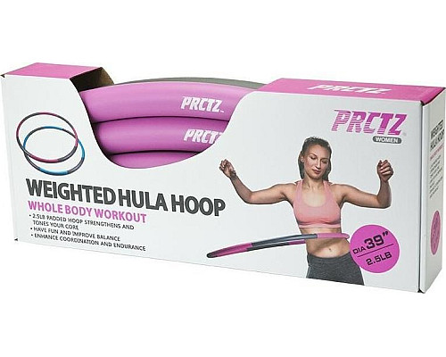 Колесо для обруча PRCTZ з вагою PRCTZ 100см 1,2 кг рожевий