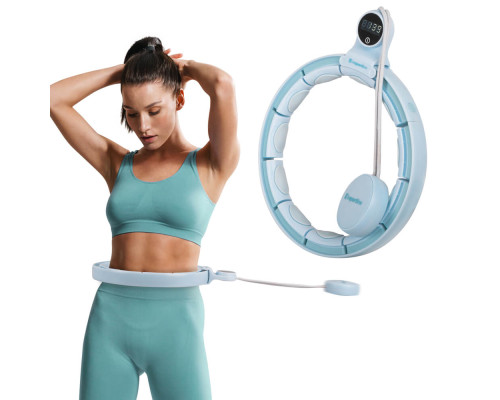 Хула-хуп з магнітами та обважнювачами inSPORTline Weight Hoop Flex Flex 69-117,5 см