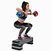 Степ-платформа HMS AS005 AEROBIC STEP, сіро-чорна