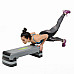 Степ-платформа HMS AS005 AEROBIC STEP, сіро-чорна