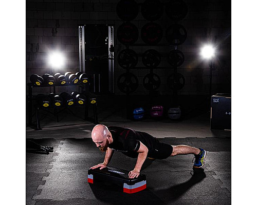 Степ-платформа HMS AS003 (чорно-червона)