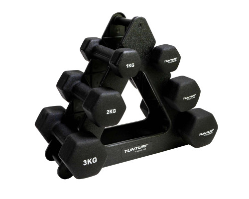 Степ-платформа Reebok Step Set зі стійкою з гантелями Tunturi