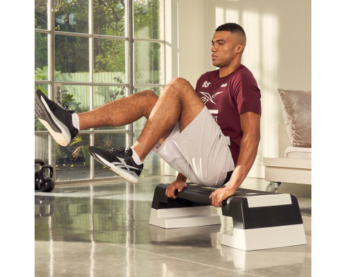 Степ-платформа Reebok Step Set зі стійкою з гантелями Tunturi