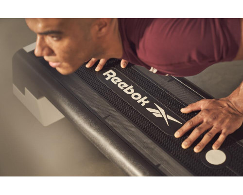 Степ-платформа Reebok Step, чорно-біла