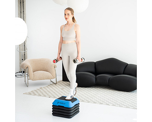 Степ-платформа HMS AS001 MINI, чорно-синя