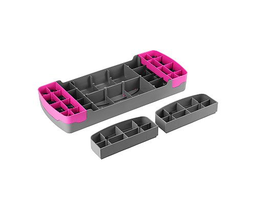 Степ-платформа HMS AS003, сіро-рожева