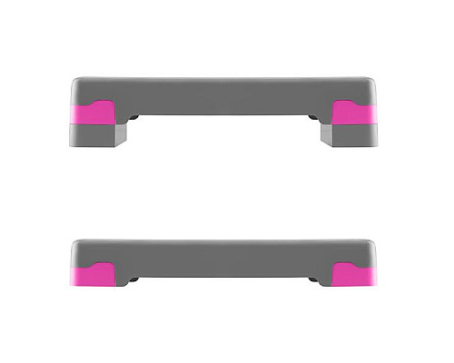 Степ-платформа HMS AS003, сіро-рожева