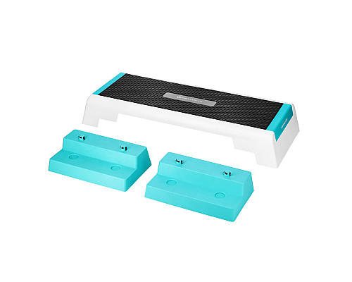 Степ-платформа HMS AS007 PREMIUM, біло-м'ятна