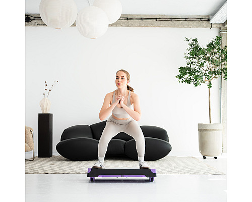 Степ-платформа з балансуванням HMS AS008L чорно-фіолетова