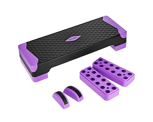 Степ-платформа з балансуванням HMS AS008L чорно-фіолетова