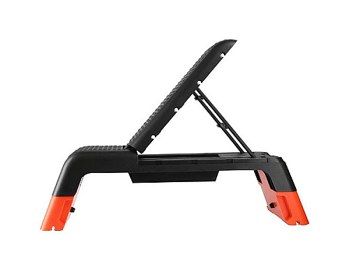 Степ-платформа з функцією лави HMS AS009 PRO, чорно-помаранчева
