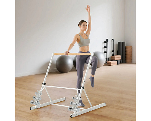 Балетна планка VEVOR CD-WDG08, біла